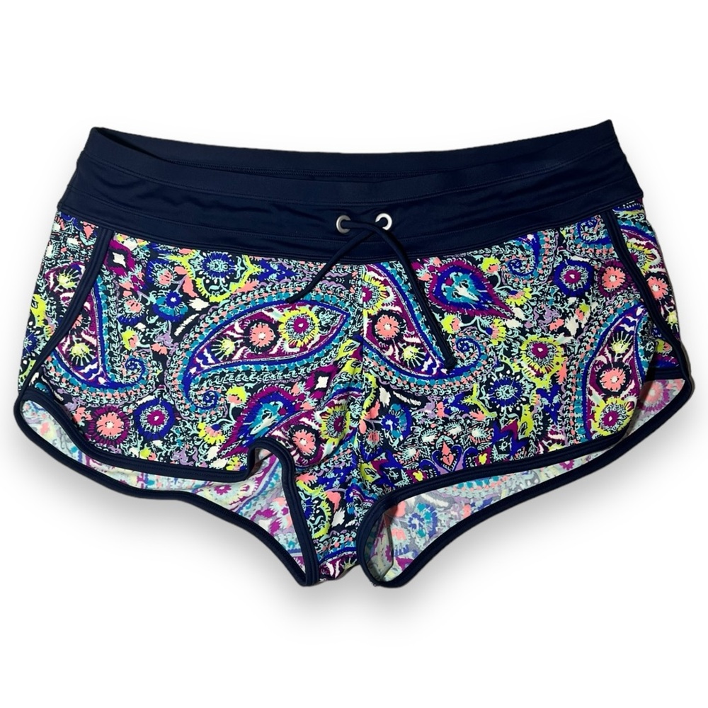 Athleta Women’s Baja Kata Swim Shorts Multicolor Size Medium